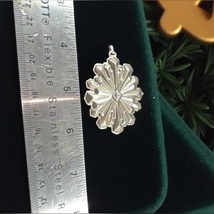 Vintage Sterling Silver Christ Tree Ornament/Pendant